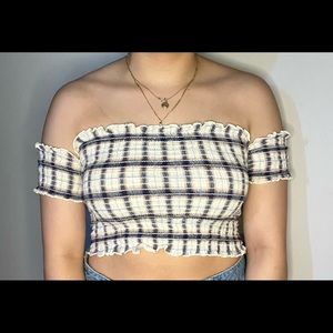 Stretchy crop top